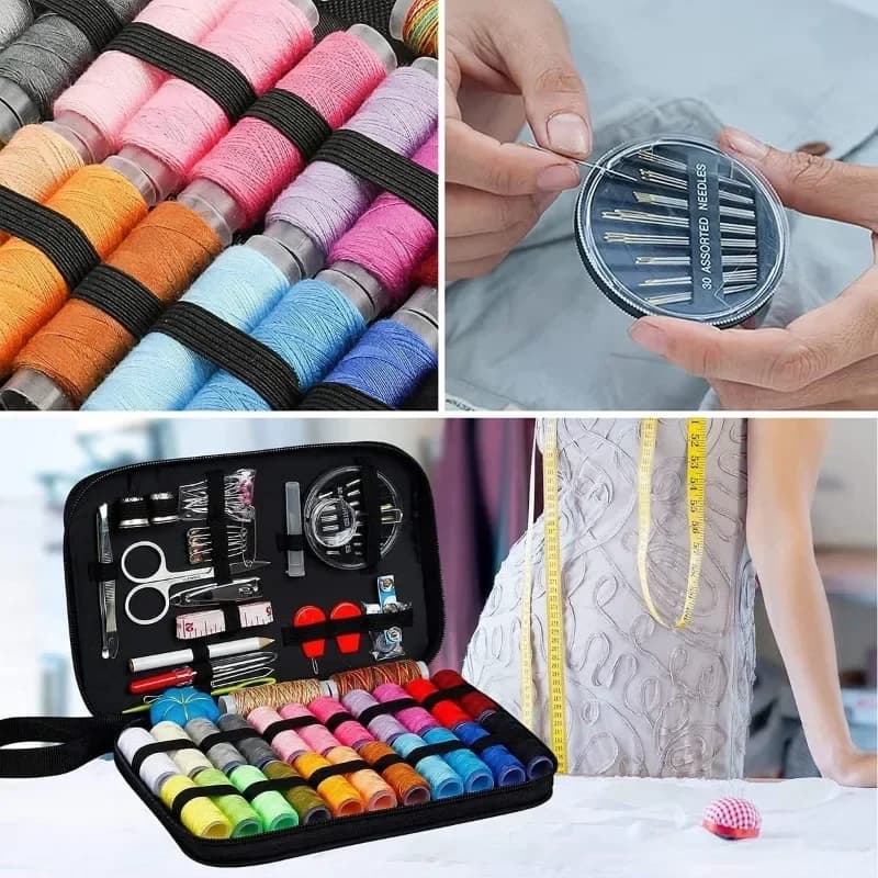 Complete Sewing Kit with Portable Case