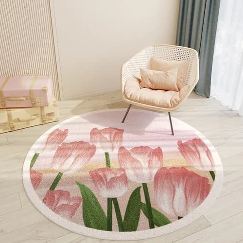 Cartoon Round Area Rug