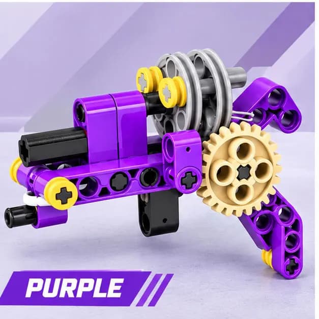 Mechanical Gear Assembly Building Kit