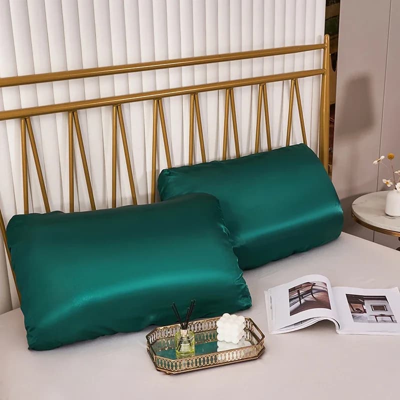 Satin Queen Pillowcase with Elastic Band