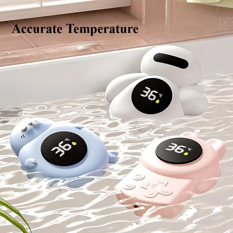 Digital Bath Thermometer with LED Display