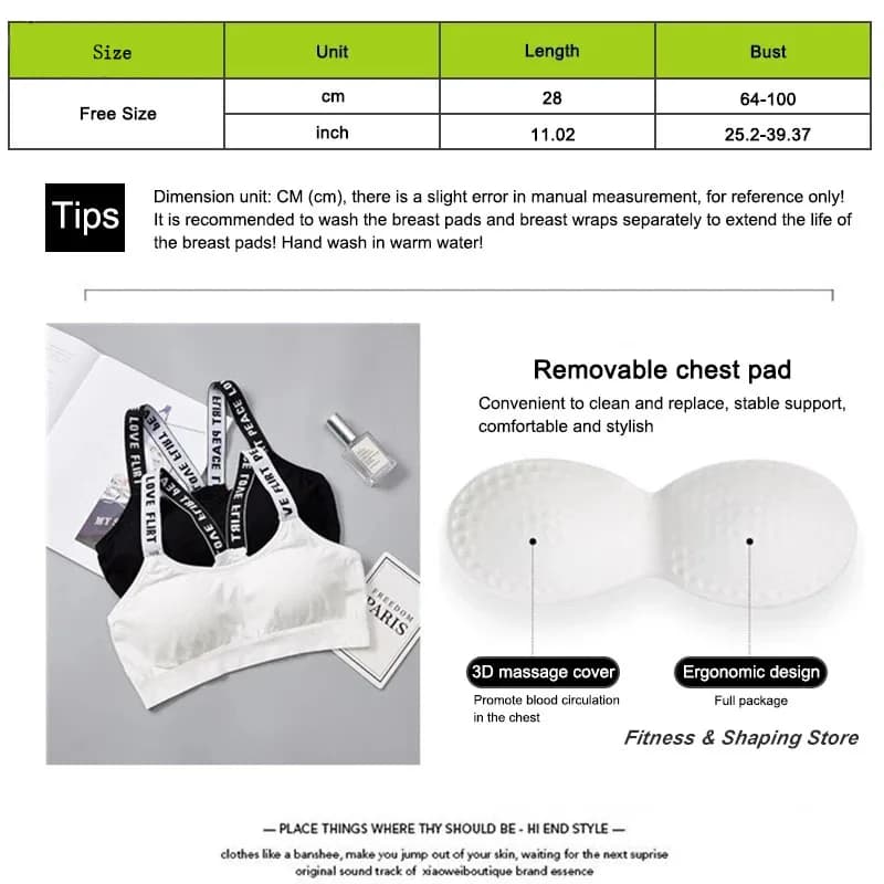 Women's 4-Pack Strappy Sports Bra