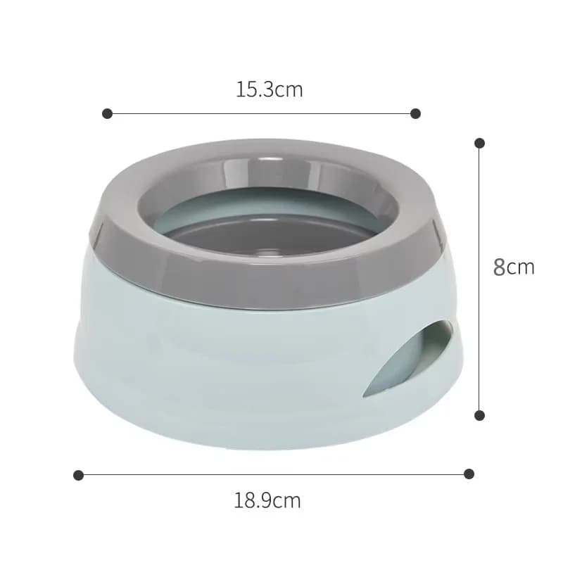 Pet Floating Water Bowl for Car Travel