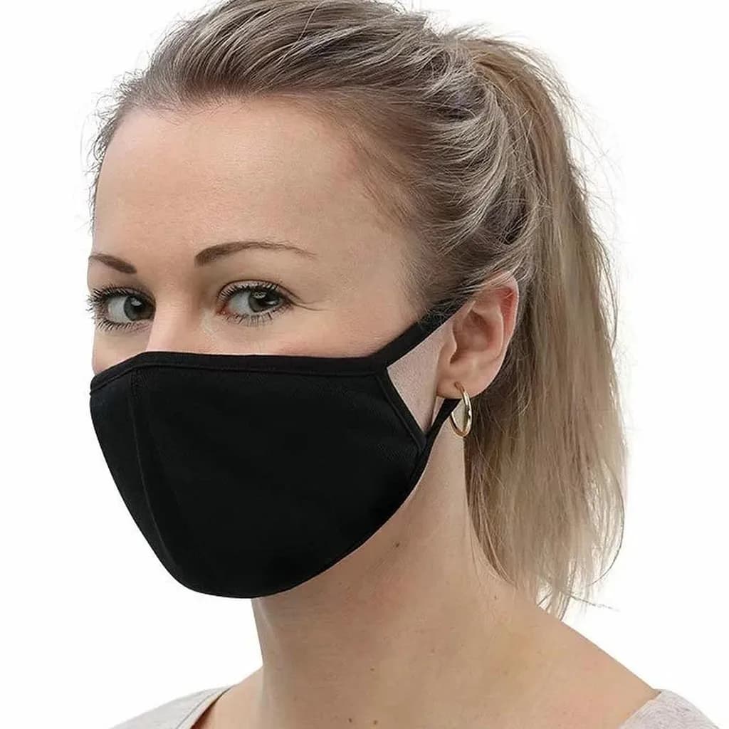 Reusable 2-Layer Cotton Face Mask