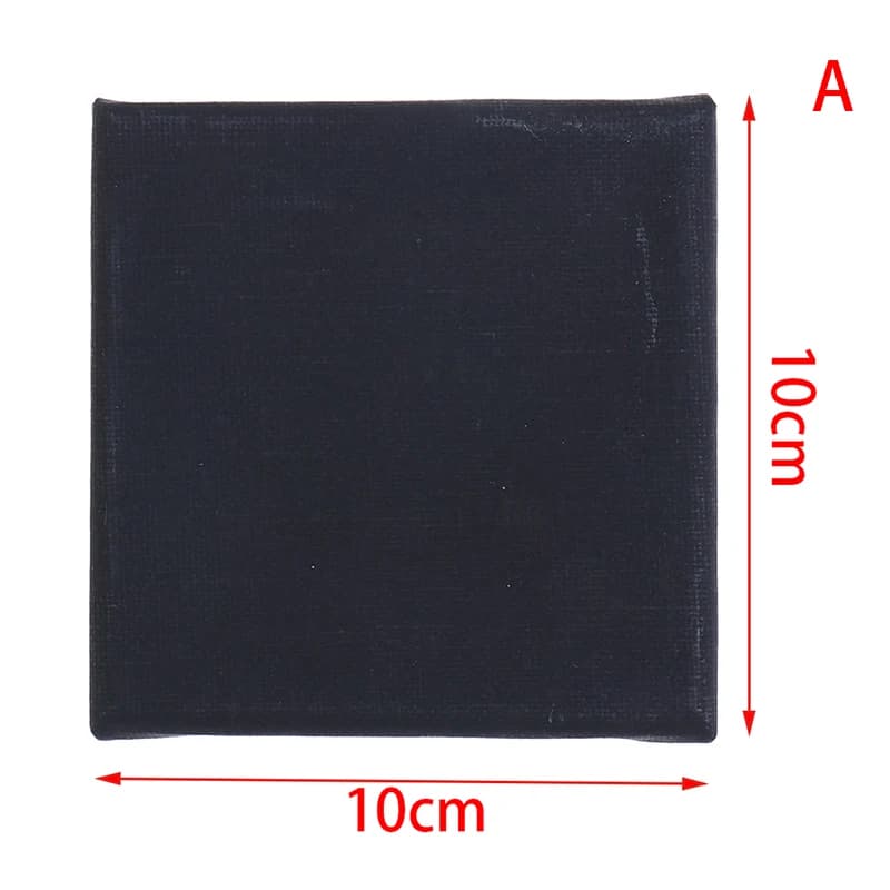 Primed Square Canvas Board with Wooden Frame