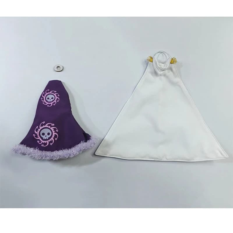 Anime ONE PIECE SHF Boa Hancock Cloak Cloth Skirt Action Figur Accessories Model Toy Decoration Built-In Wire No Figur