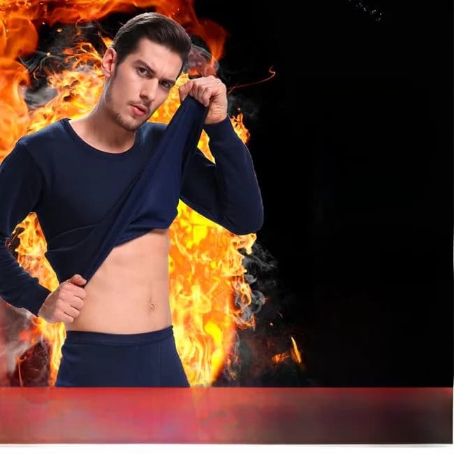 Men's Fleece Lined Thermal Base Layer Set