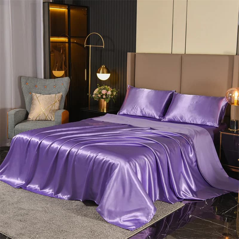 Satin Queen Sheet Set