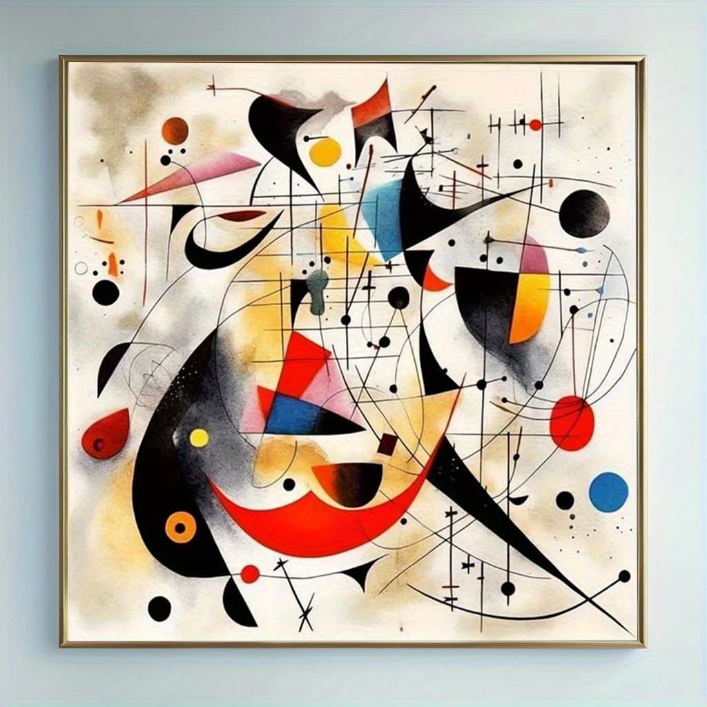 Abstract Lines Paint By Numbers Canvas Kit