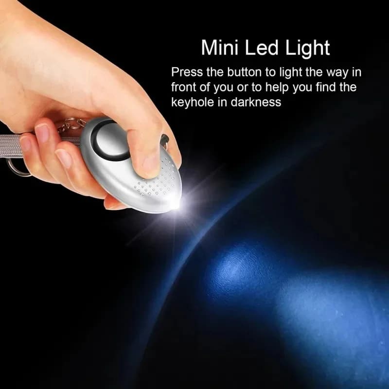Personal Safety Alarm with Pull-Activated Siren