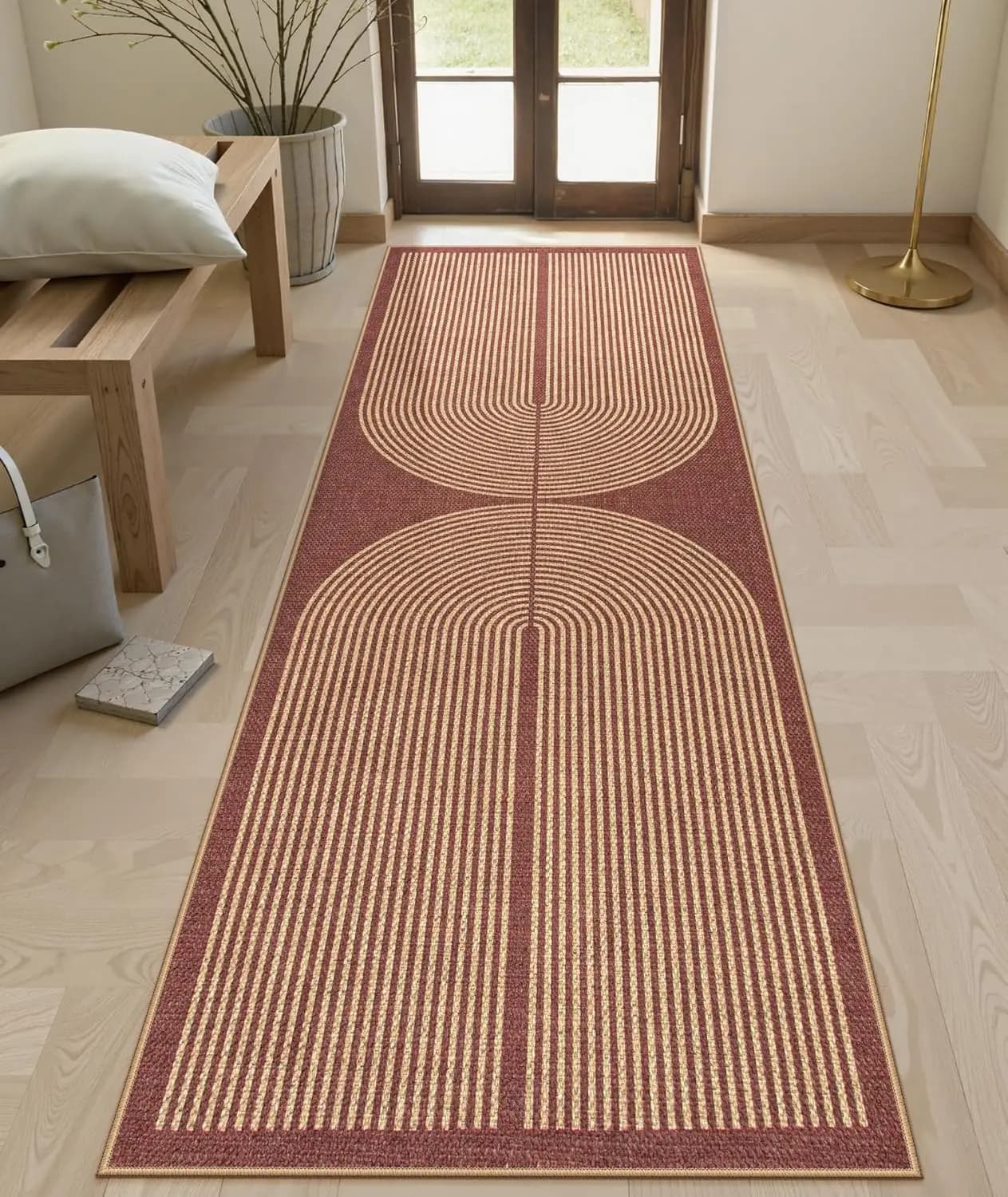 Modern Geometry Runner Rug