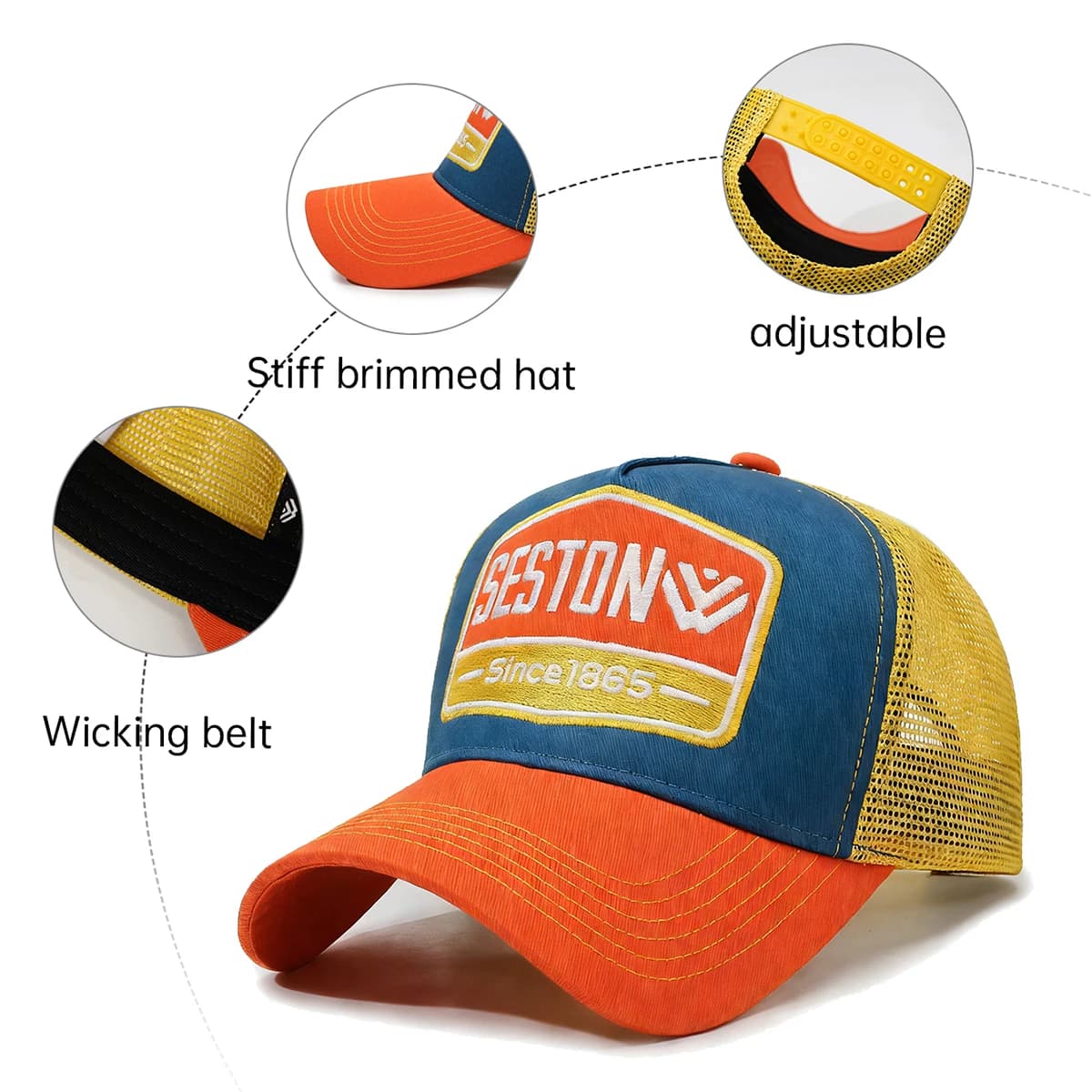 Men's Baseball Cap Large Size