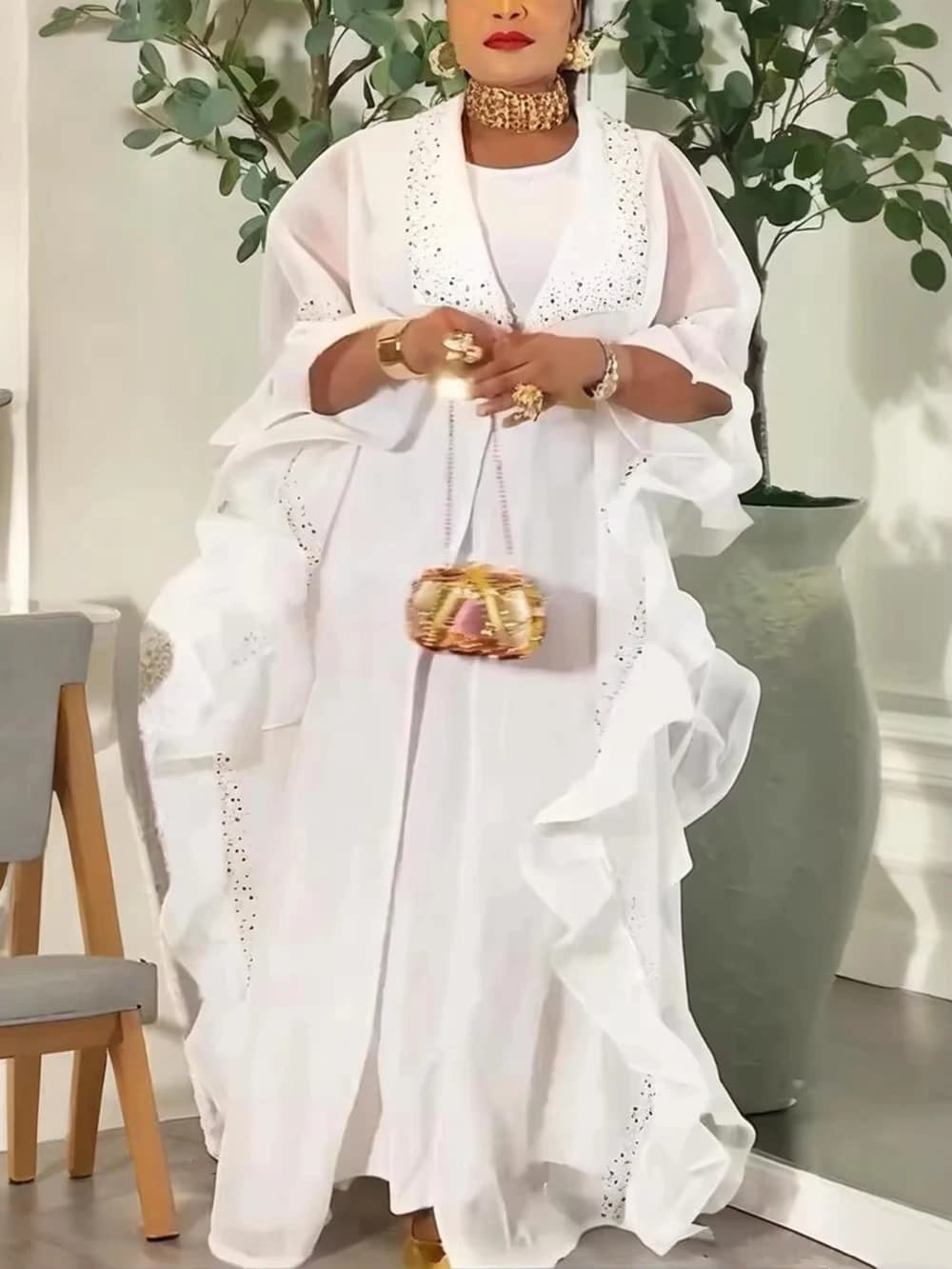 Traditional Coat and Vest Dress Set