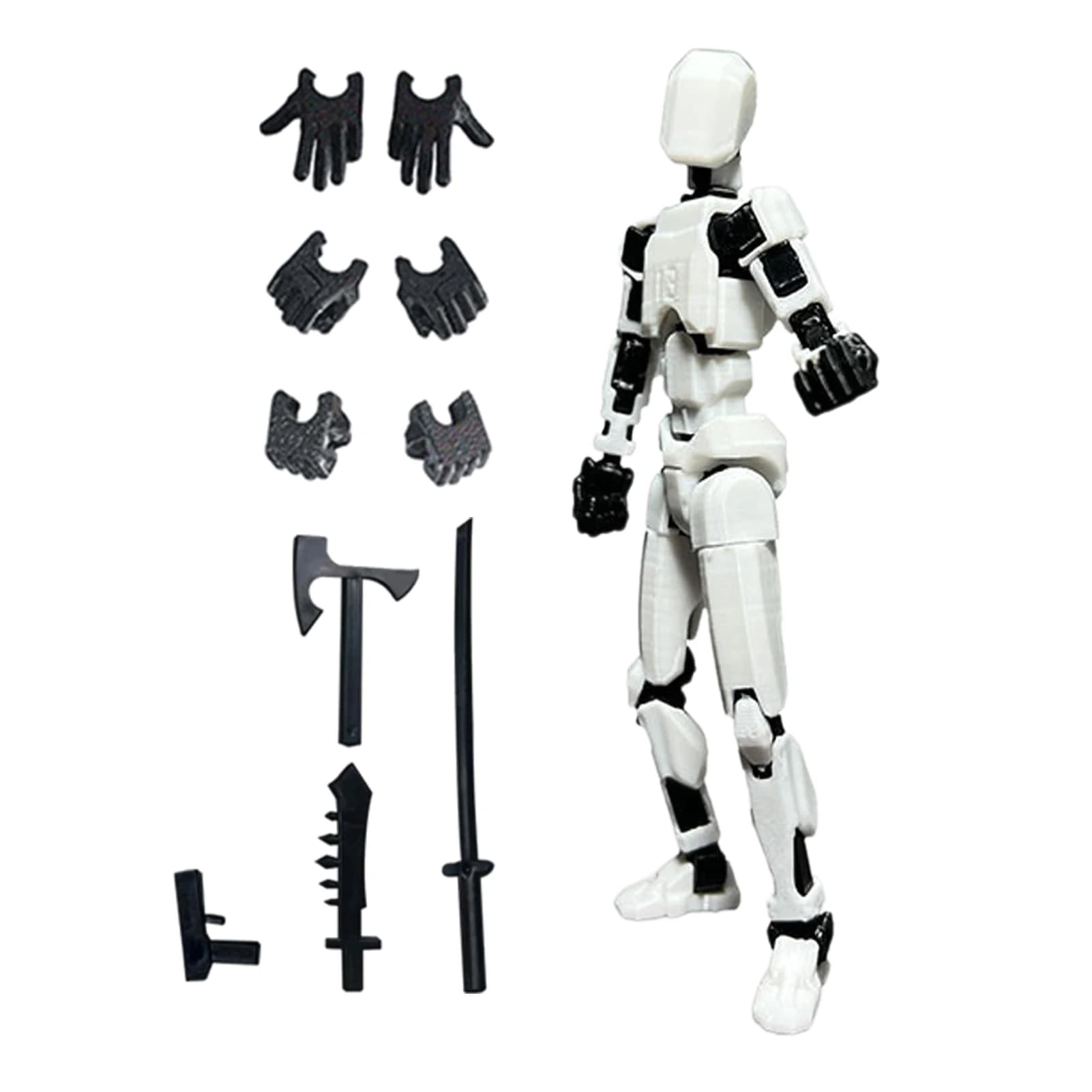 Full Joint Poseable Action Figure 13-Articulated