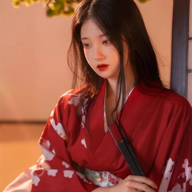 Women's Kimono-Style Formal Dress