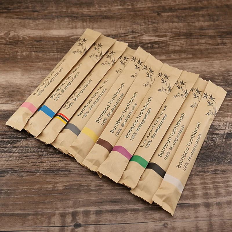 Bamboo Toothbrush with Soft Bristles
