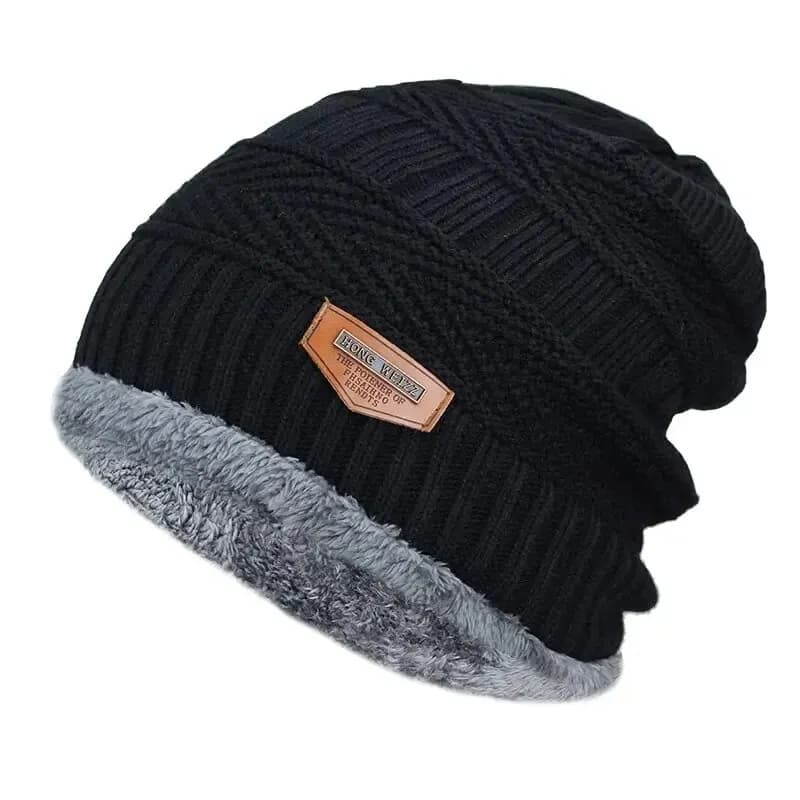 Cotton Knit Beanie Hat