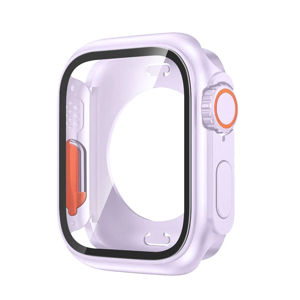 Screen Protector for Apple Watch Case 46mm 45mm 44mm 40mm 41mm 42mm Change To Ultra Hard Cover for iWatch 11 10 9 8 7 6 5 4 SE