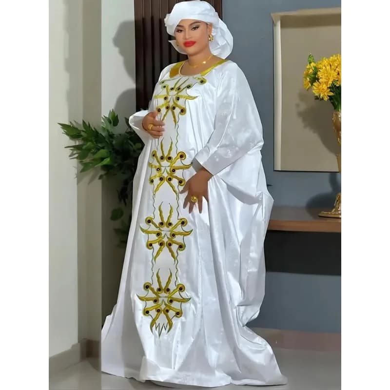 African Dashiki Maxi Dress