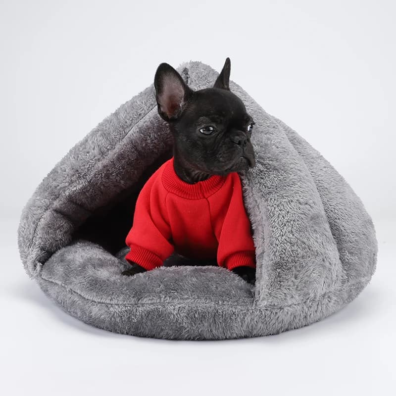 Small Plush Dog Bed