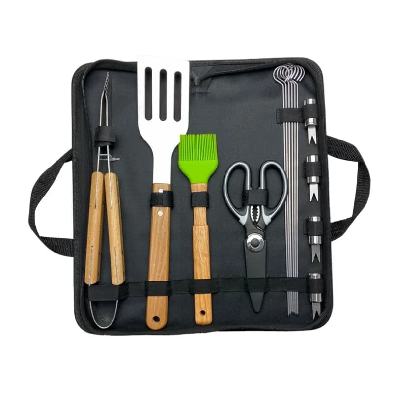 Portable Stainless Steel Barbecue Tool Set