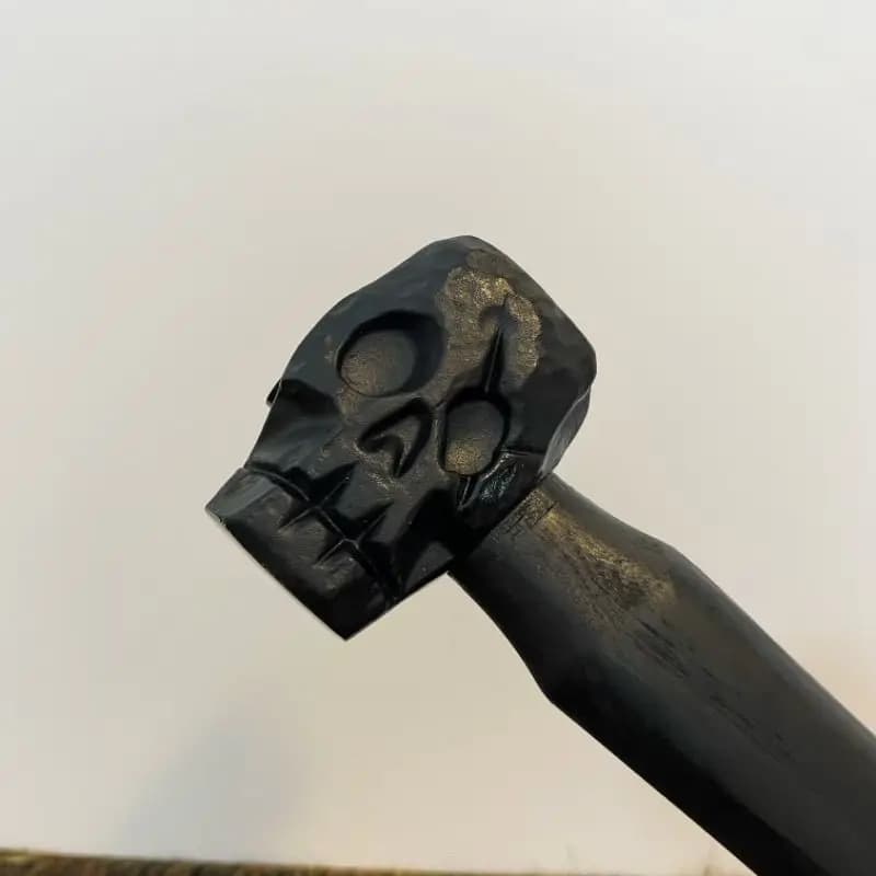 Hand-forged Outdoor Hammer Carpentry Camping Construction Hammer Sturdy and Stable Self-defense Hammers Woodworking Hand Tools