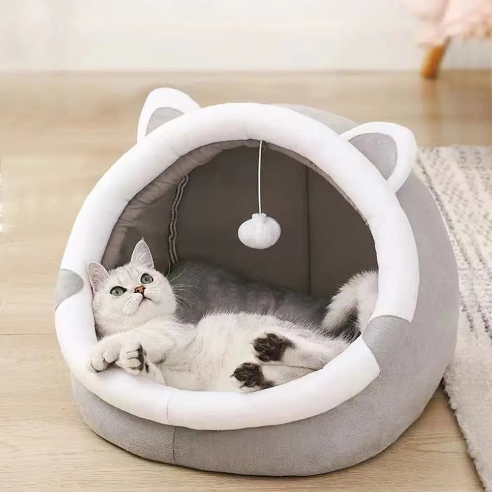 Semi-Enclosed Dome Pet Bed