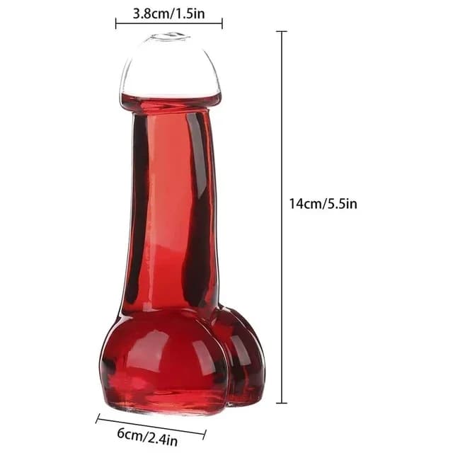 Clear Glass Bottle Cocktail Glasses