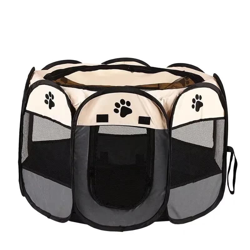 Octagonal Portable Pet Kennel