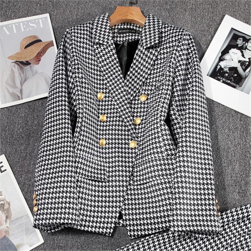 Women's Casual Long Sleeve Blazer Jacket