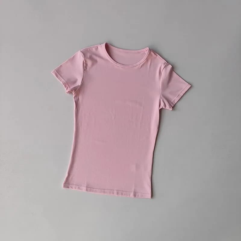 Women's Outdoor Sports Shirt Yoga Wear Fitness T-Shirt Quick Dry Running T-Shirt Workout Top Female Sportswear Exercise Clothing