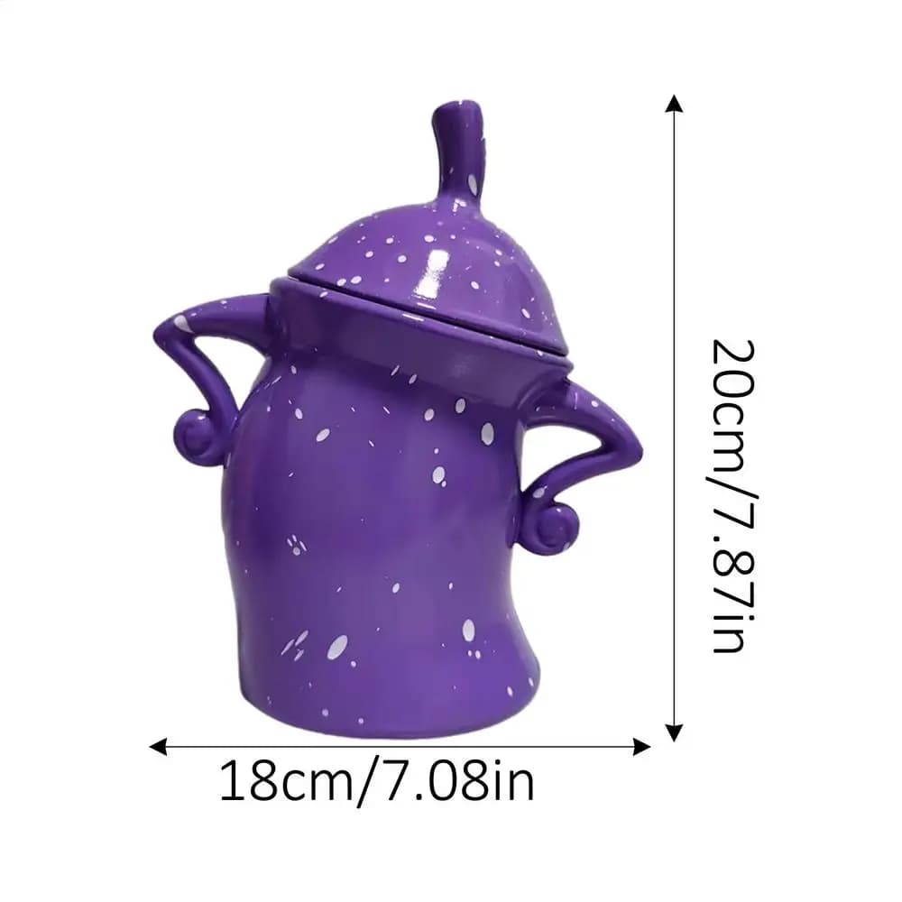 Decorative Food Storage Canister with Airtight Lid