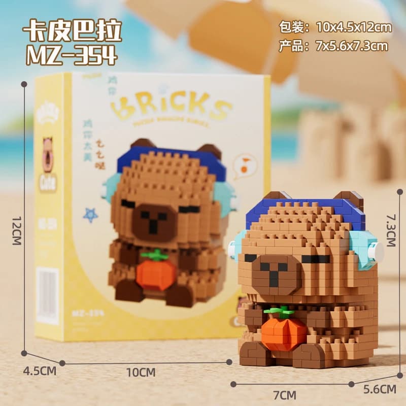 Animal and Food Building Brick Set