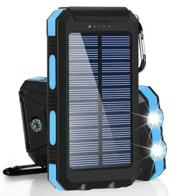 Solar Waterproof Power Bank Fast Charging