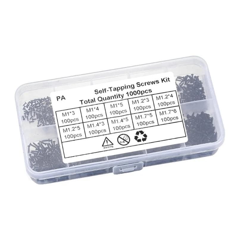 Mixed Size Self-Tapping Screw Assortment