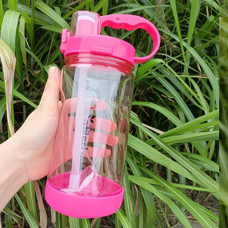 1 Liter Motivational Sports Water Bottle