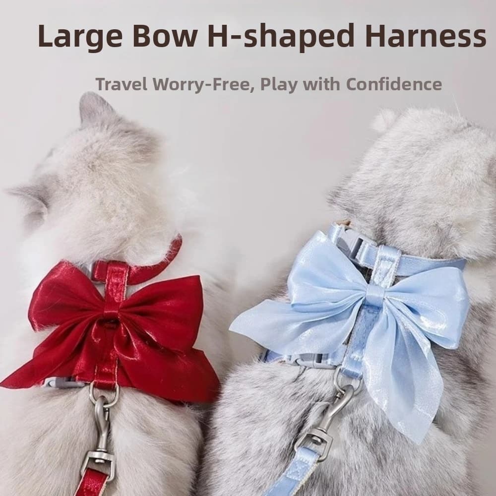 Adjustable Escape-Proof Pet Harness with Leash
