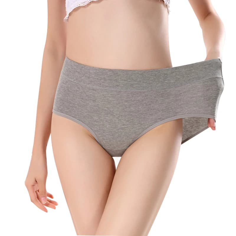 Women's High-Waist Cotton Briefs