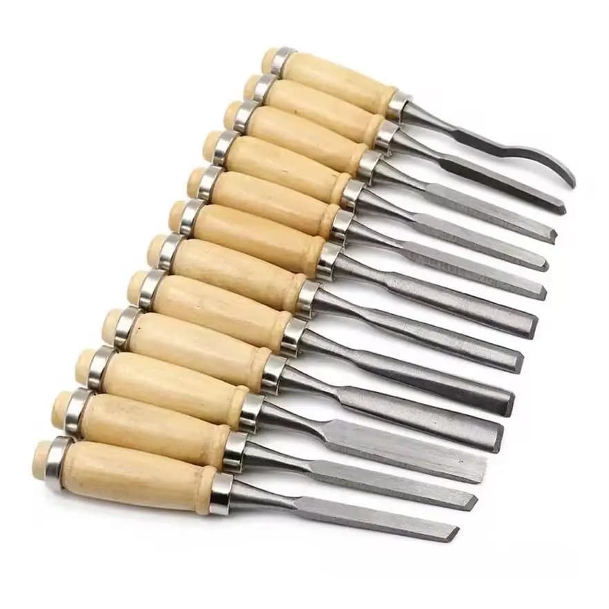 Wood Carving Tools Wood Hand Chisels Hand Chisels Wood Carving Hand Chisel Set Woodworking Professional Lathe Gouges Tools
