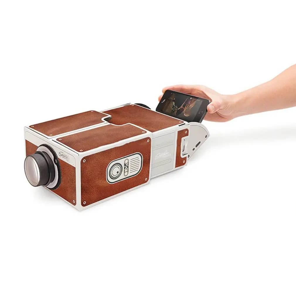 Smartphone DIY Wall Projector