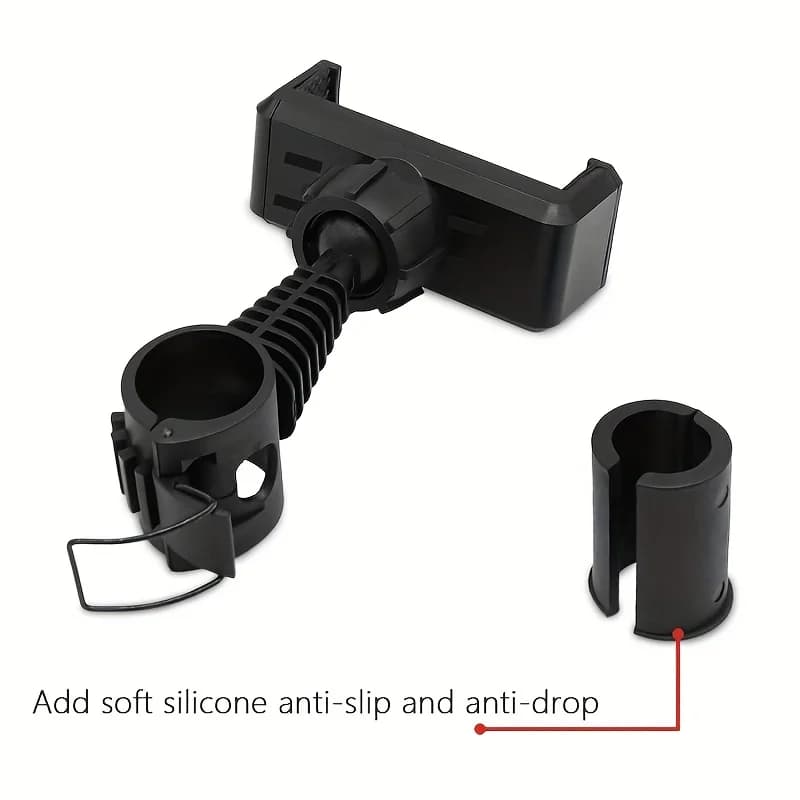 1 Universal Phone and Tripod Accessory, 360° Rotatable, Bicycle Motorcycle Phone Holder, Suitable for Smartphone Accessories