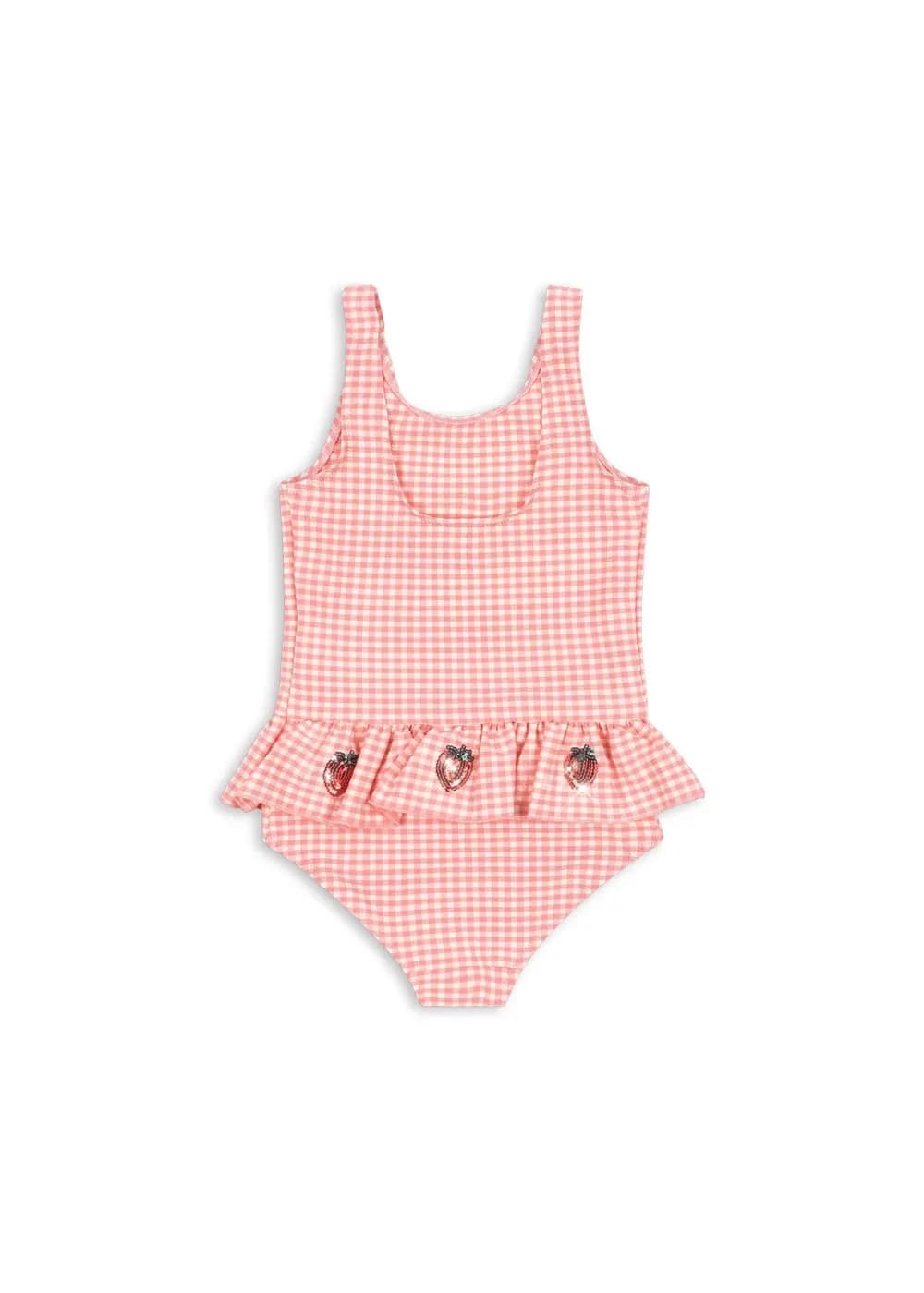 Girls Ruffled Lace Swimsuit Set