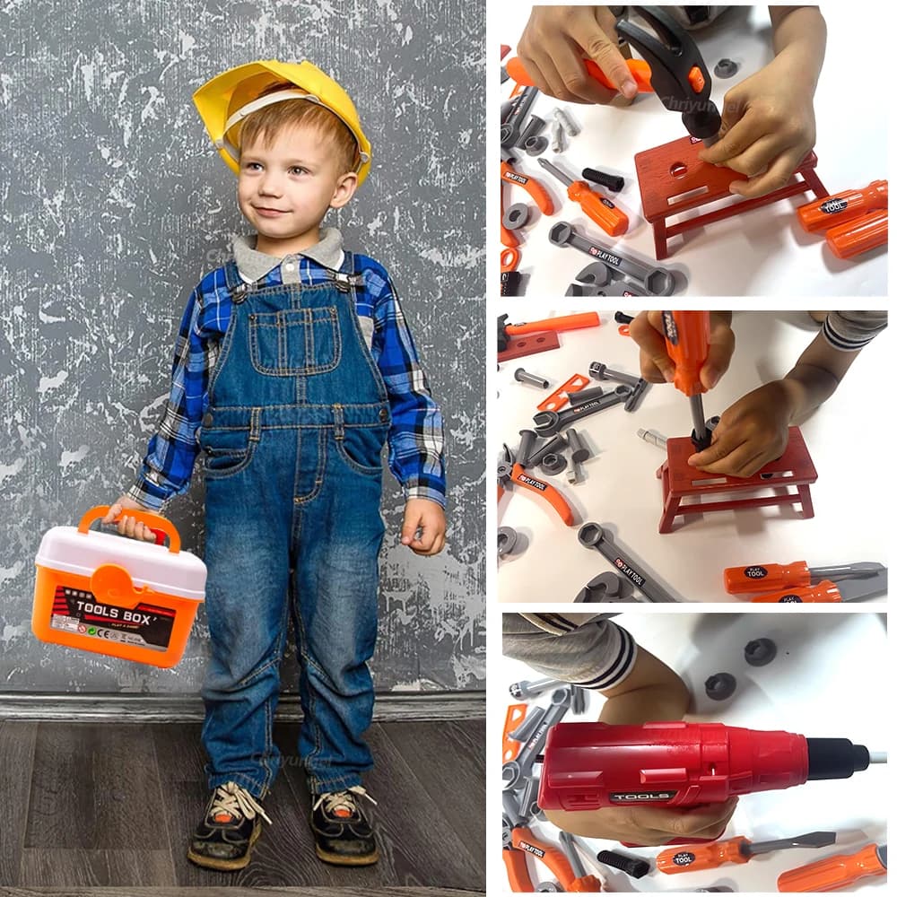 Kids Pretend Play Tool Set