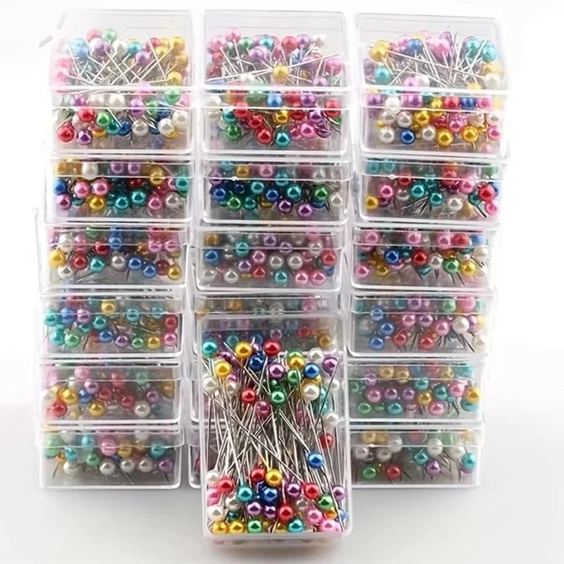 Colored Bead Head Sewing Needles