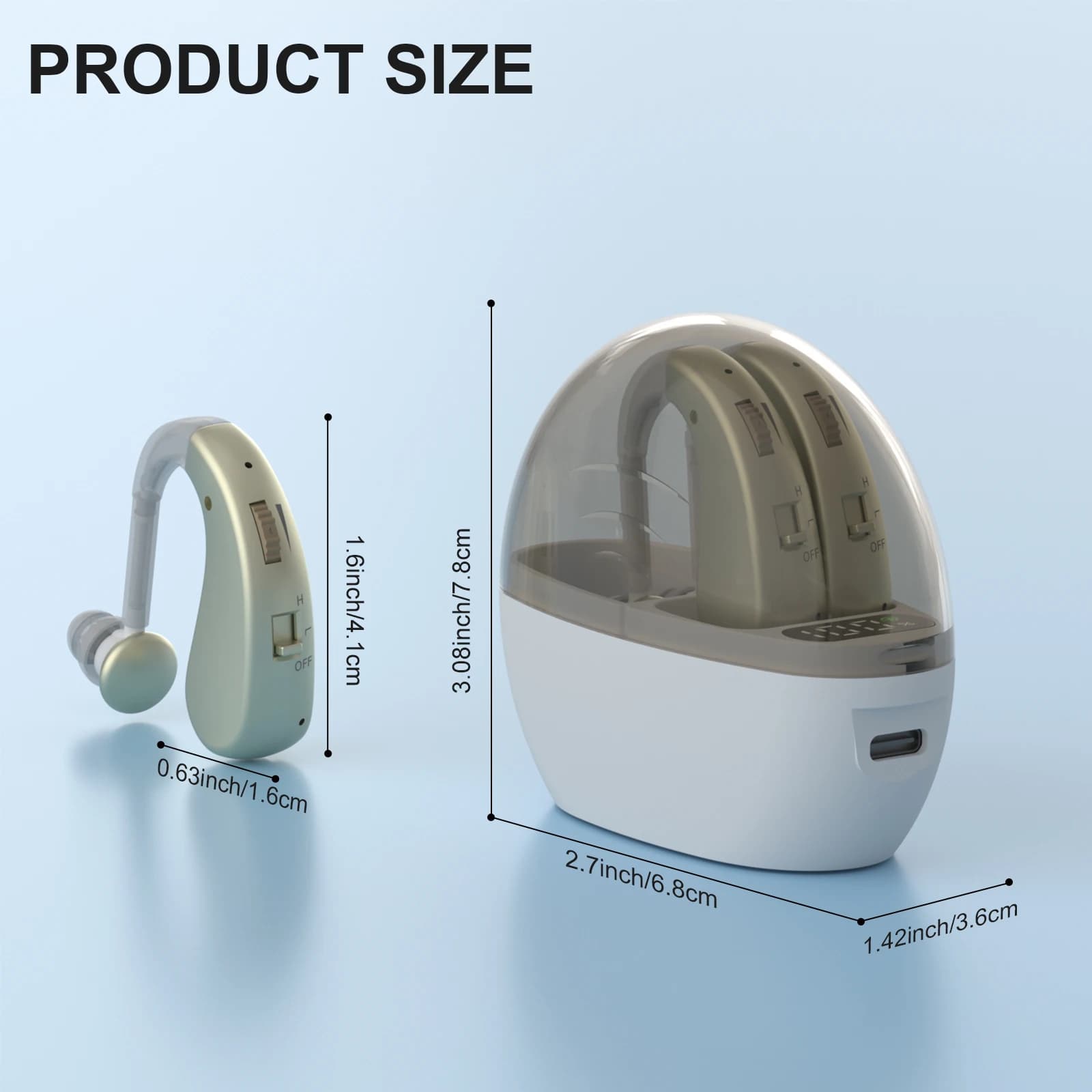 Auxiliary Sound Amplifier Headphones