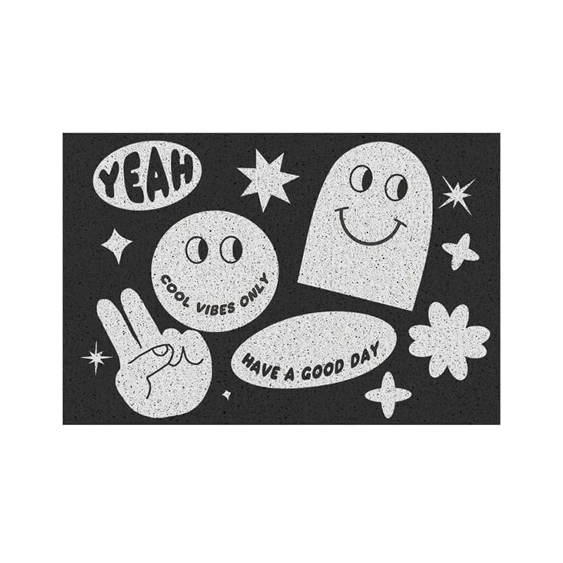 Non-Slip Entrance Doormat with Cartoon Design