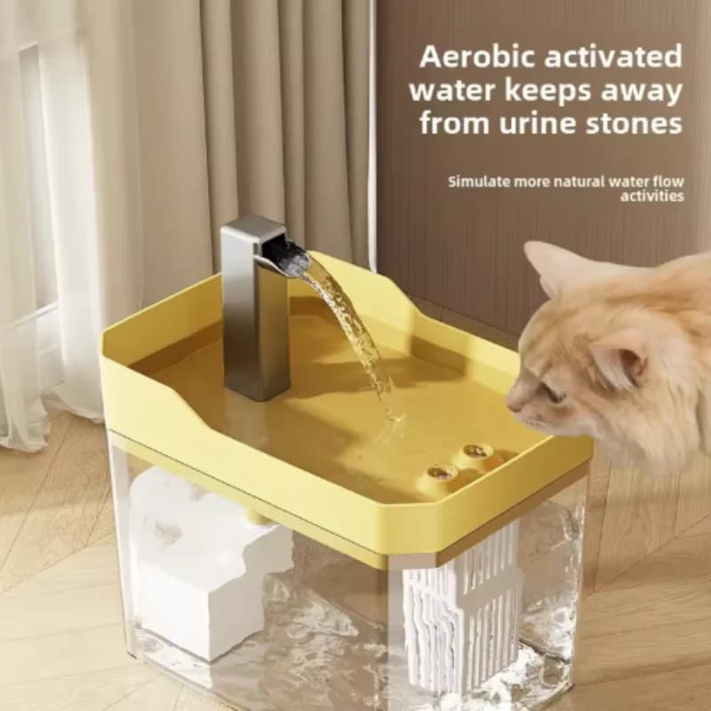 Cat Water Fountain with Auto Filter