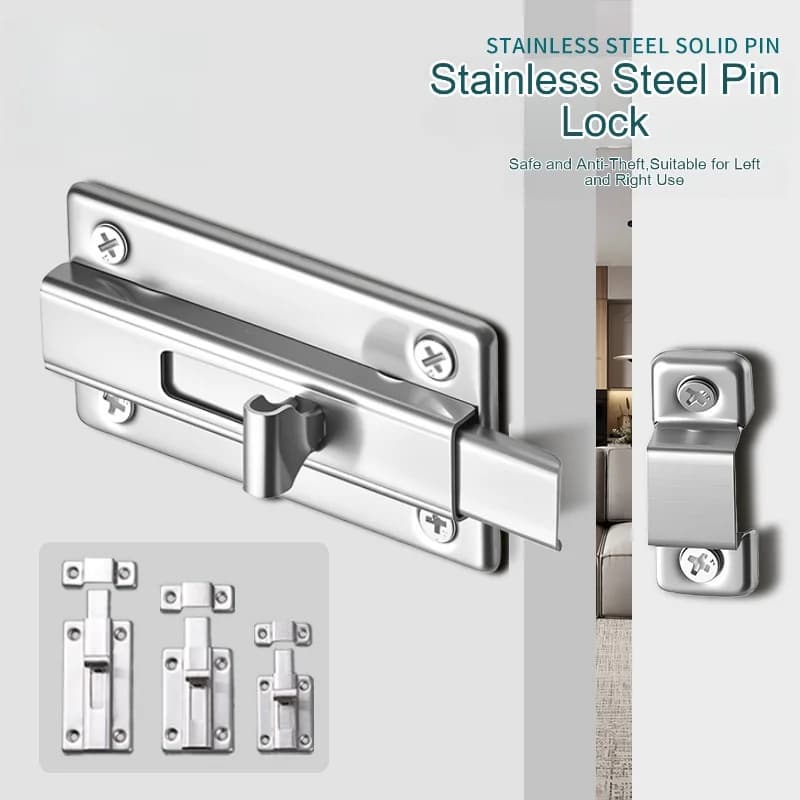 Stainless Steel Double-Ended Door Bolt