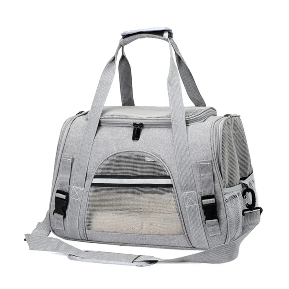 Soft-Sided Pet Carrier for Large And Medium Cats Dog Carriers for Big Medium Cats And Puppy Travel Comfortable Cage Free