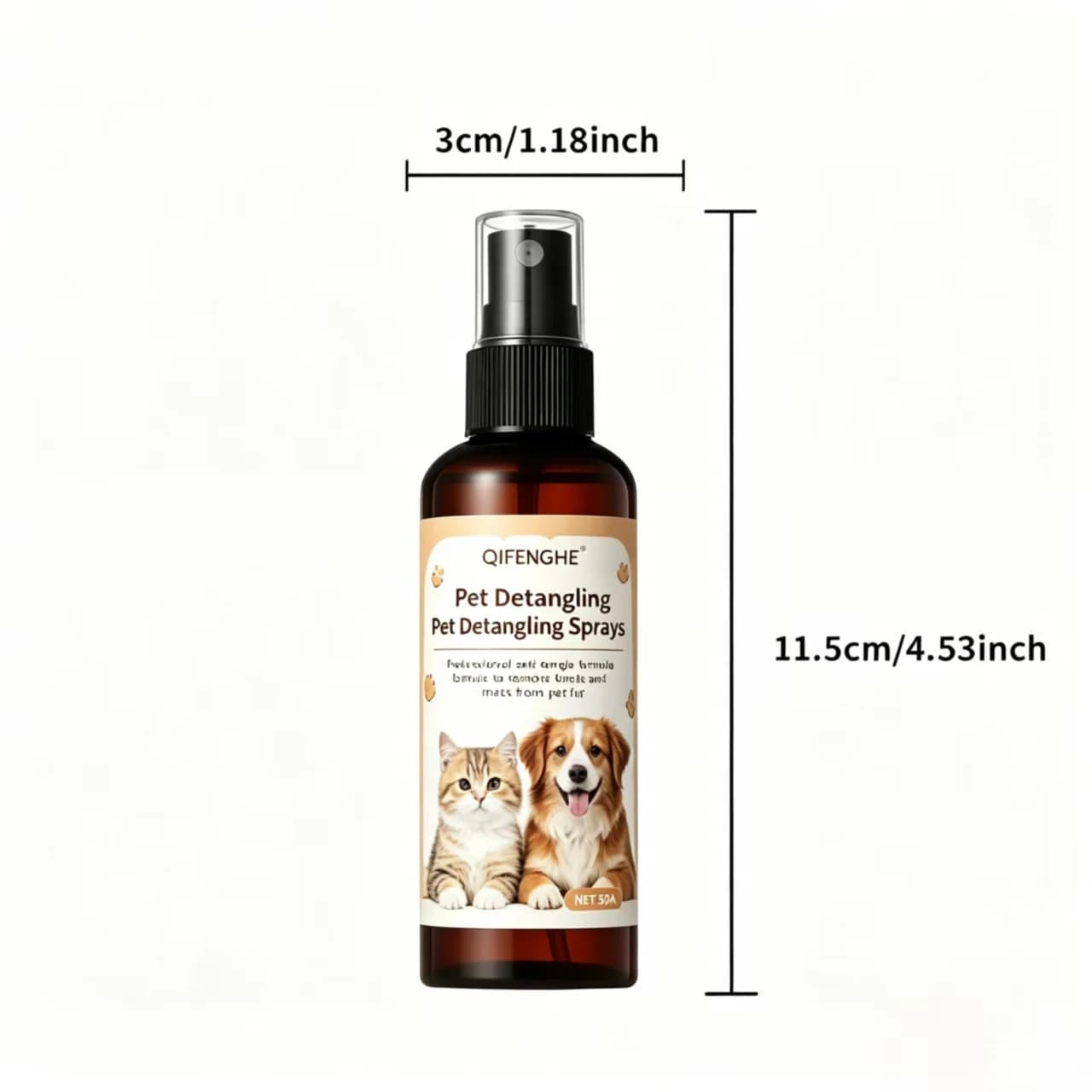 Pet Detangling Leave-in Conditioner Spray